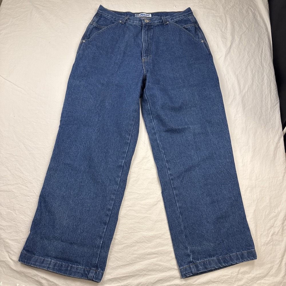 Utility Brand Vintage 90s Men's Faded Skater Hip Hop Jeans 36/30 100% Cotton